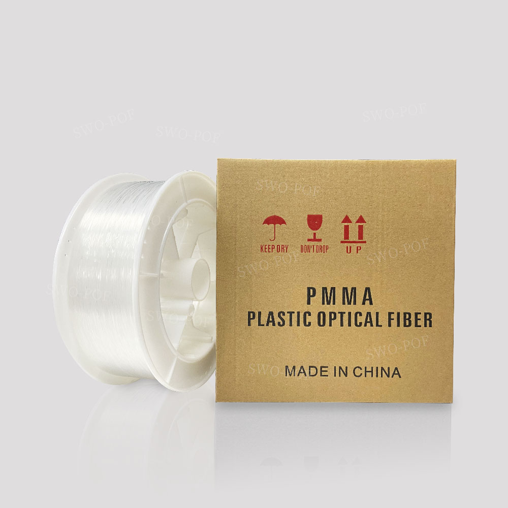 What is the difference between bare plastic optical fiber and plastic optical fiber?
